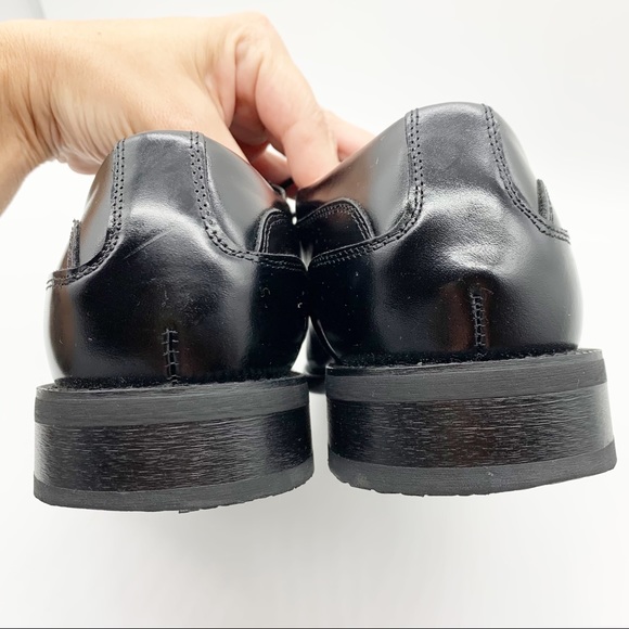 NWOB Florsheim Leather Alverson Lace Up Oxford in Black Size 8D - Picture 4 of 9